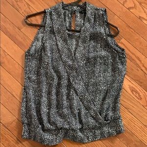 EUC WHBM sleeveless silk top